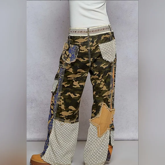 POL Multicolor Wide Leg Pants - Picture 4 of 6